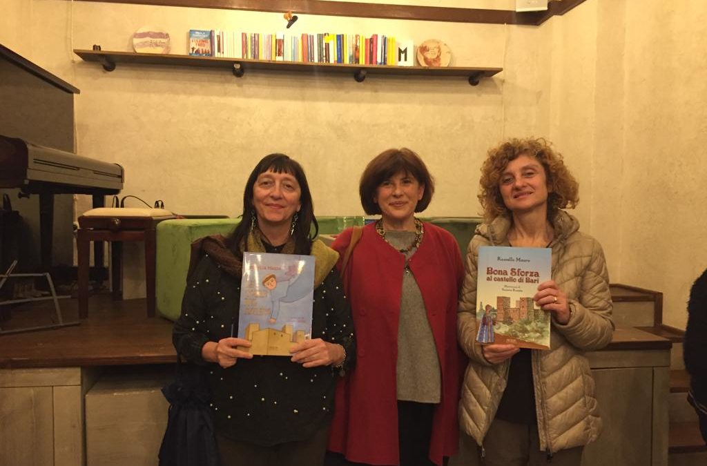INTERVISTE IN…PORTINERIA”Bona Sforza al Castello di Bari” e ” La Torre del Monaco” della scrittrice Rossella Mauro